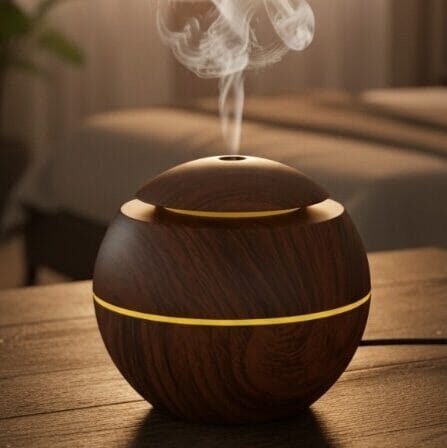 Shop Wooden Aroma Diffuser Humidifier