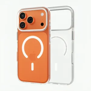 iPhone 17 Clear MagSafe Case – Transparent Shockproof Cover | Techium