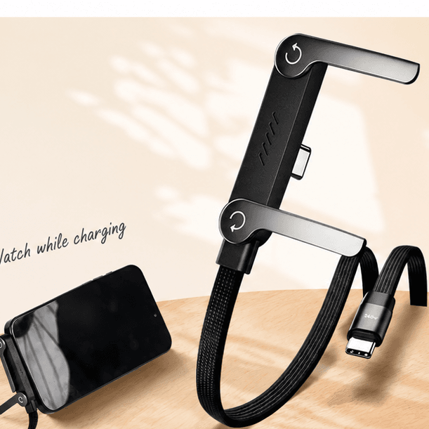 2 in 1 stand charging cable | fast charging mobile stand for gaming & videos 2 in 1 stand charging cable | fast charging mobile stand for gaming & videos