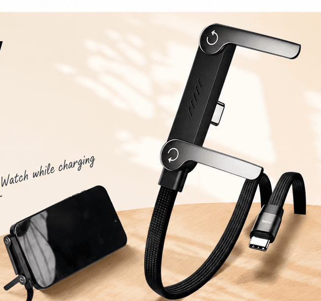 2 in 1 stand charging cable | fast charging mobile stand for gaming & videos 2 in 1 stand charging cable | fast charging mobile stand for gaming & videos
