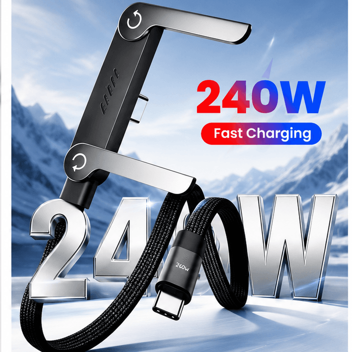 2-in-1 Charging Cable Stand 2-in-1 Charging Cable Stand