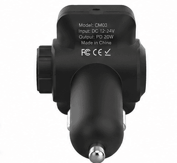 cm03 car modulator 20w pd fast charging car charger | techium pakistan cm03 car modulator 20w pd fast charging car charger | techium pakistan