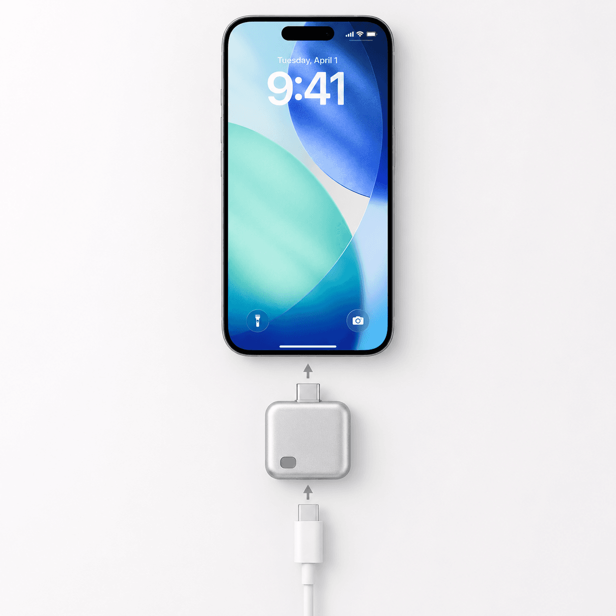 Connectwithtaar automatic charger remover with smartphone, showcasing charger ejector feature.