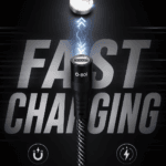 3 in 1 magnetic fast charging cable usb to lightning | braided nylon charging cable